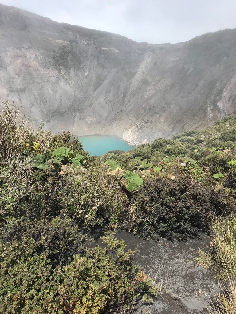 Irazu Volcanic Crater