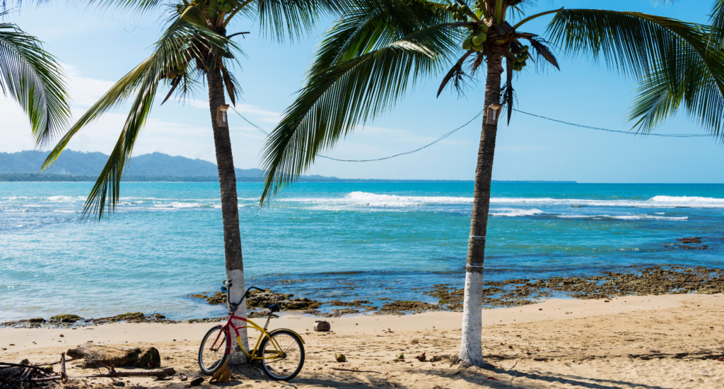 Beach in Puerto Viejo de Talamanca, Costa Rica