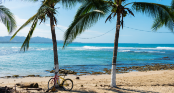 Beach in Puerto Viejo de Talamanca, Costa Rica