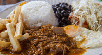 Costa Rican food Casado La Fortuna Costa Rican food ' Casado'