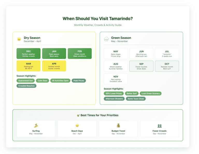 When Should You Visit Tamarindo Guild to Tamarindo