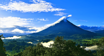 Arenal Volcano, Arenal, Costa Rica, Central America