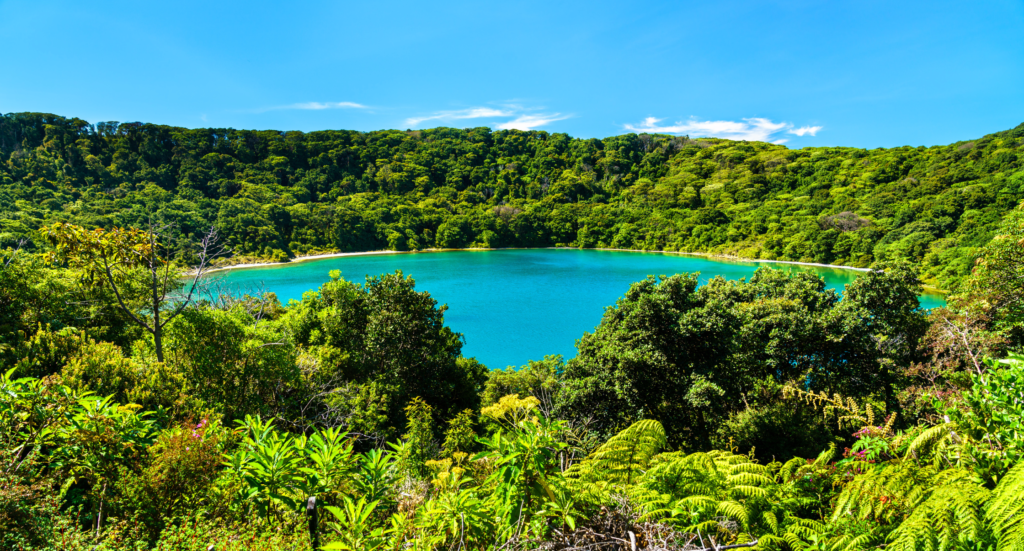 Lake Botos near Poas Volcano in Costa Rica
