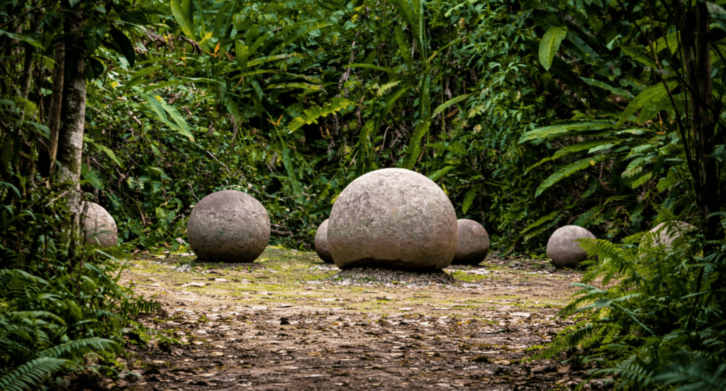 Museo Finca 6 stone spheres