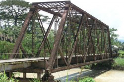 One-Lane Metal Bridge